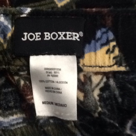 Joe Boxer Western Print Flannel PJ Sleep Pant Med - Picture 7 of 9